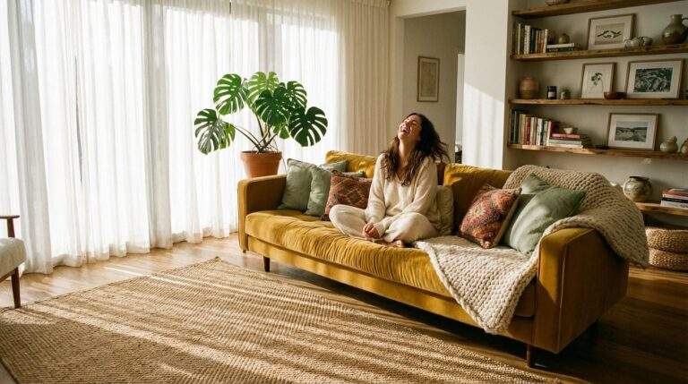 Żółta sofa - jakie dodatki są modne w sezonie?
